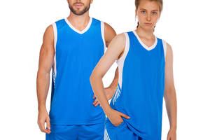 Форма баскетбольная LD-8017 Lingo 4XL Голубо-белый (57506037)