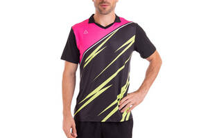 Форма для великого тенісу чоловіча LD-1843A Lingo 3XL Чорно-рожевий (60506028)