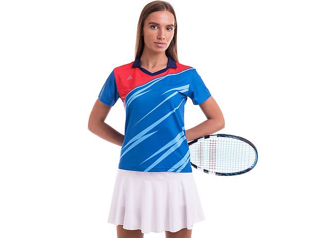 Форма для великого тенісу жіноча LD-1843B Lingo L Голубо-червоний (60506034)