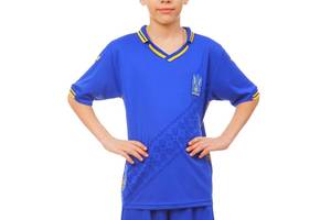 Форма футбольная детская SP-Sport УКРАИНА 2019 CO-8172 XL рост 155-165 Синий
