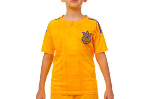 Форма футбольная детская SP-Sport УКРАИНА CO-3900-UKR-16 S рост 125-135 Желтый