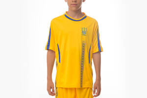 Форма футбольная детская SP-Sport УКРАИНА CO-3900-UKR-18 М рост 135-145 Желтый
