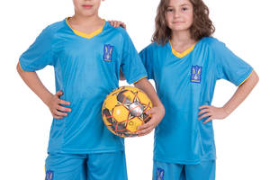 Форма футбольная детская SP-Sport УКРАИНА Sport CO-3573-UKR XS Синий