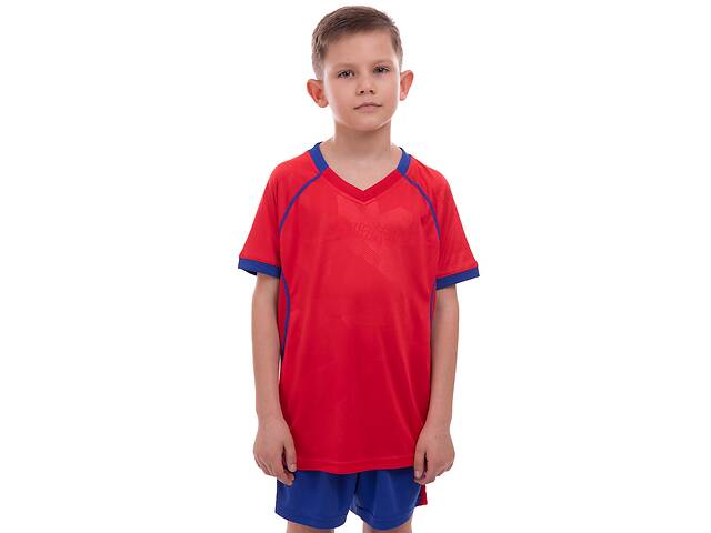 Форма футбольная подростковая Lingo LD-5019T XL-30 возраст старше 14лет рост 140см Красный-Синий