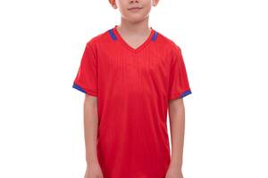 Форма футбольная подростковая Lingo LD-5025T L-28 возраст 14лет рост 150см Красный-Синий
