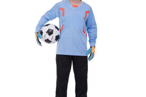 Форма футбольного вратаря детская SP-Sport CO-7606B 145-155см Голубой