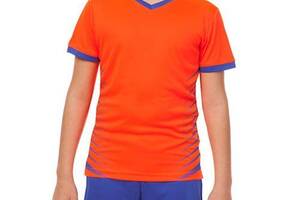 Футбольная форма подростковая LD-5018T Lingo 28 Оранжево-синий (57506001)