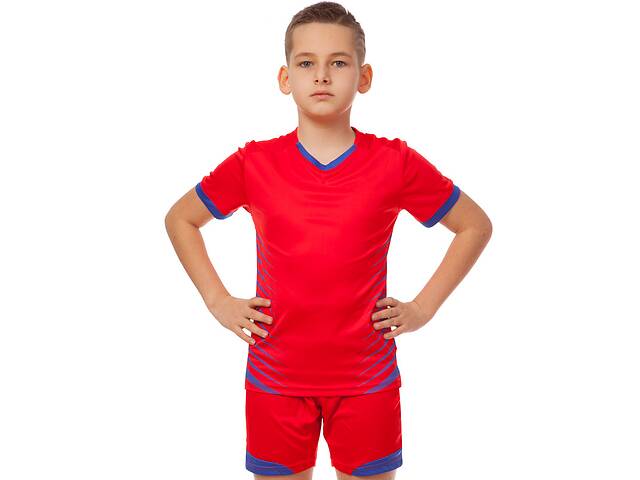 Футбольная форма подростковая Lingo LD-5018T 26 рост 125-135 Красный