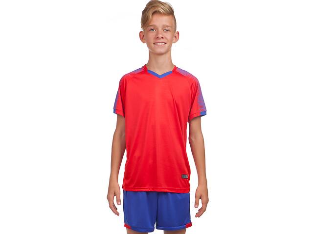 Футбольная форма подростковая Lingo LD-5023T 32 рост 145-155 Красный-Синий