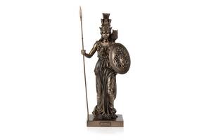 Фігура декоративна давньогрецької богині Veronese Афіна 52 см Коричневий (AL120414)