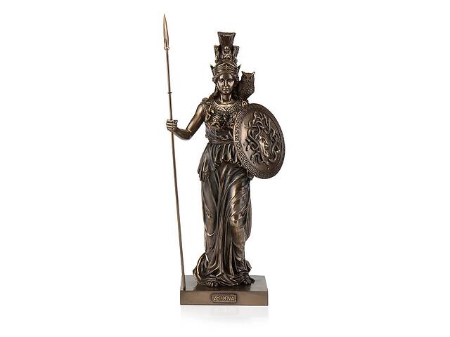 Фігура декоративна давньогрецької богині Veronese Афіна 52 см Коричневий (AL120414)