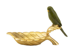 Фигурка декоративная Волнистый попугай 20 см Lefard AL115290