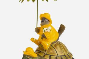 Фигурка Птица с черепахой под зонтом 20х16х12 см 18941-008 Купи уже сегодня!
