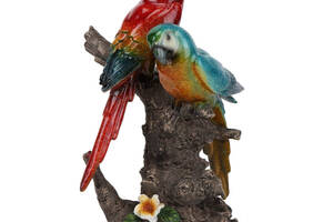 Фигурка интерьерная Parrots Macaw 26 см ArtDeco AL117999