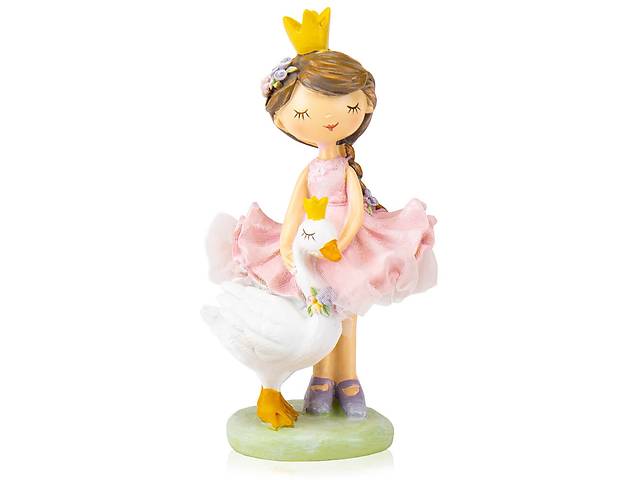 Фигурка интерьерная Princess with a swan 19 см Lefard AL117963