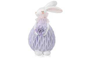 Фигурка интерьерная Rabbit in purple 17 см Lefard AL117971