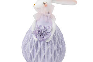 Фигурка интерьерная Rabbit in purple 17 см Lefard AL117971