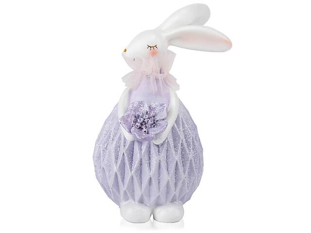 Фигурка интерьерная Rabbit in purple 17 см Lefard AL117971