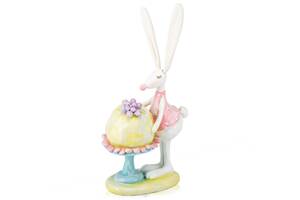 Фигурка интерьерная Rabbit with dessert 22 см Lefard AL117962