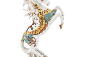 Фигурка интерьерная White horse 34 см ArtDeco AL117980
