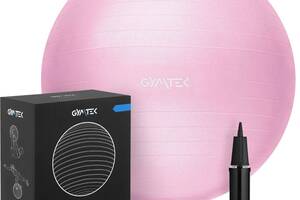 Фитбол Gymtek 65 см розовый + насос