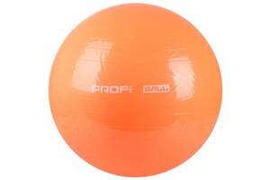 Фитбол мяч для фитнеса Profi Ball 75 см усиленный 0383 Orange