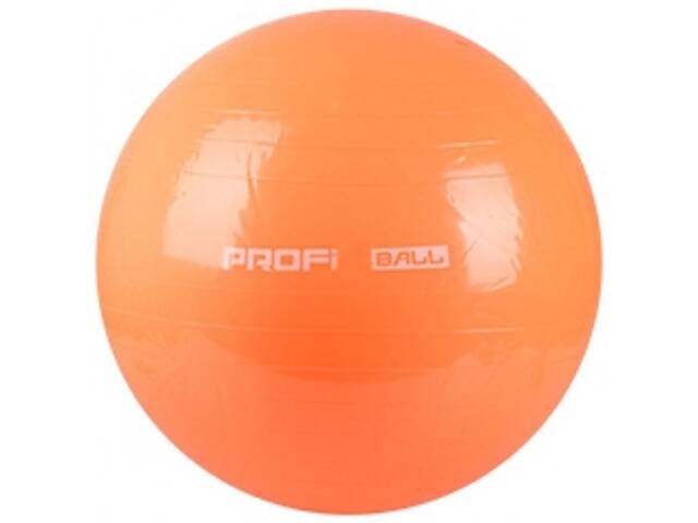 Фитбол мяч для фитнеса Profi Ball 75 см усиленный 0383 Orange