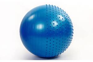 Фитбол полумассажный planeta-sport Zelart FI-4437-85 85 см Синий (FI-4437-85_Синий)