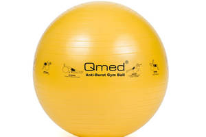 Фитбол - Qmed ABS Gym Ball 45 см Желтый