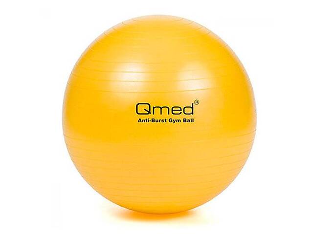 Фитбол Qmed KM-13 диаметр 45 см Желтый