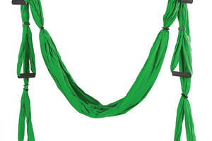 Гамак для йоги с ручками SP-Planeta FI-5323 l-220см, Зеленый
