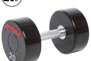 Гантель цельная профессиональная planeta-sport Life Fitness SC-80081-20 20кг