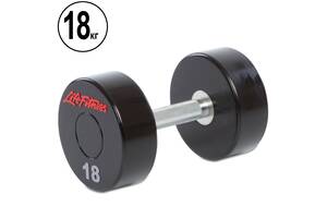 Гантель цельная профессиональная planeta-sport Life Fitness SC-80081-18 18кг