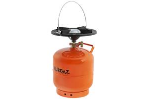 Газовый баллон туристический NURGAZ с горелкой 8L Orange (3_02877)