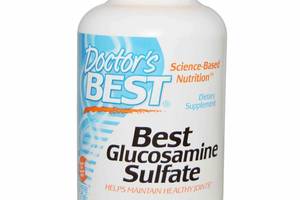 Глюкозамин сульфат Glucosamine Sulfate Doctor's Best 750 мг 180 капсул. (1062)