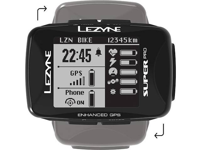 GPS комп'ютер Lezyne Super Pro GPS Smart Loaded (1052-4712806 003715)