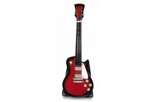 Гітара мініатюра дерево 20,5 см GUITAR GL SMALL червоний (DN29994)