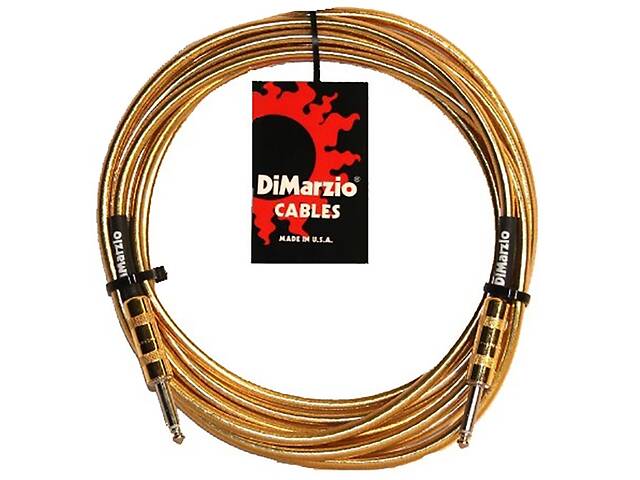 Кабель инструментальный DiMarzio EP1715SSGM Overbraid Instrument Cable 4.5m (15ft)