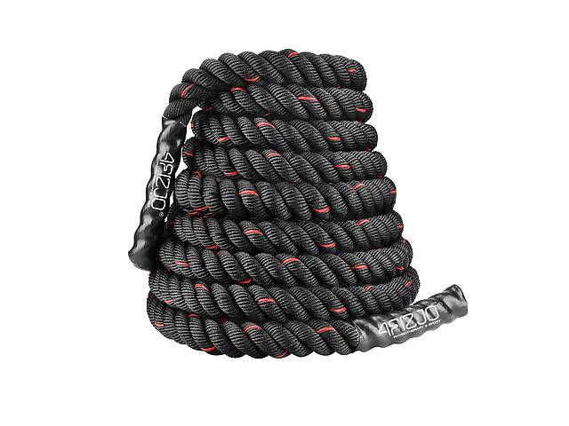 Канат тренировочный 4FIZJO Battle Rope 15 м для кроссфита 4FJ0242