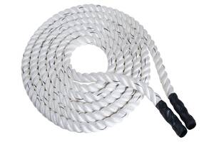 Канат тренировочный для кроссфита 12м Battle Rope White WCG 50х12 Купи уже сегодня!