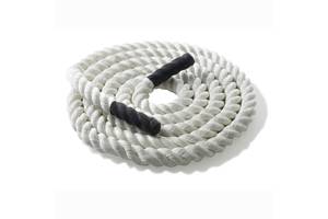 Канат тренировочный для кроссфита 6м Battle Rope White WCG 50х6 Купи уже сегодня!