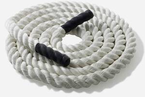 Канат тренировочный для кроссфита 6м Battle Rope White WCG 50х6 Купи уже сегодня!