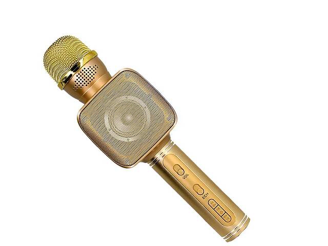 Караоке-микрофон портативный YS-68, золотой