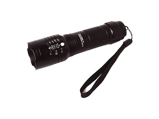 Карманный тактический фонарь Bailong BL 8900-P50 акамуляторный фонарик 12 и 220 Вт