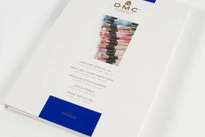 Карта кольорів муліне DMC Франція, нитки для вишивки, мікс, рукоділля.