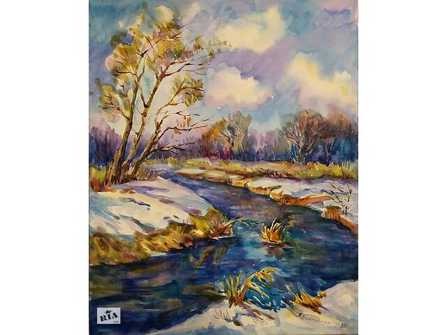картина акварель - Фото 4