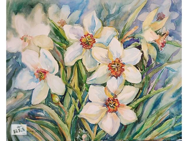 картина акварель - Фото 5