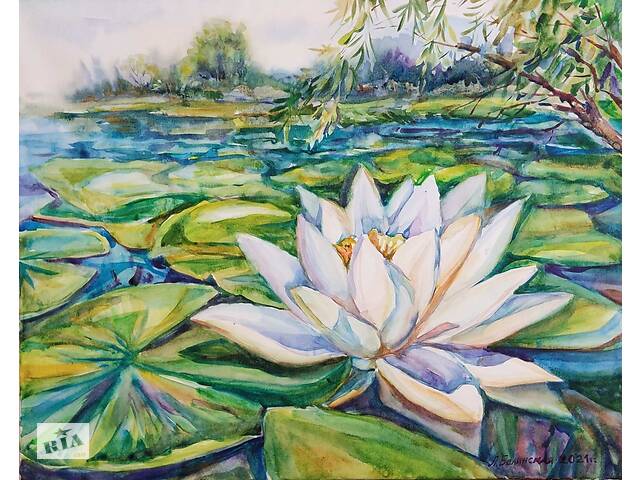 картина акварель - Фото 7