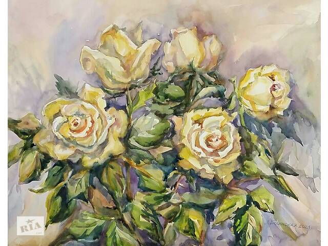 картина акварель - Фото 8