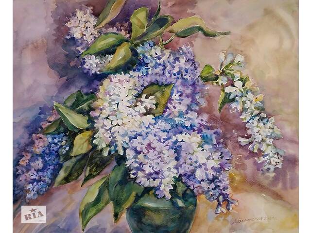 картина акварель - Фото 9